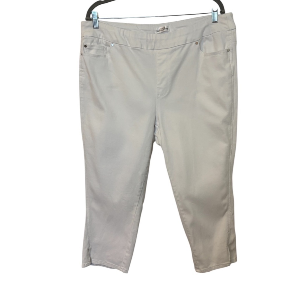 Northern Reflection Capri Pant White Size 18